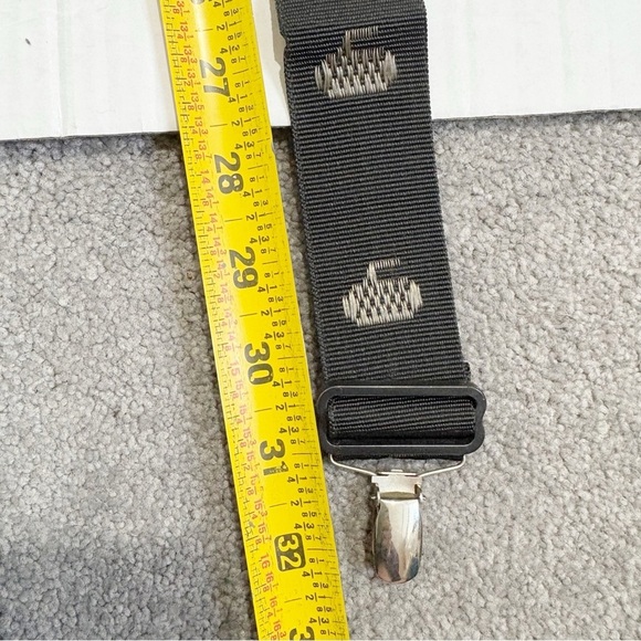 Vintage Rare Cuddles Enterprises Curling Suspenders Made in USA Black One Size - Picture 15 of 15